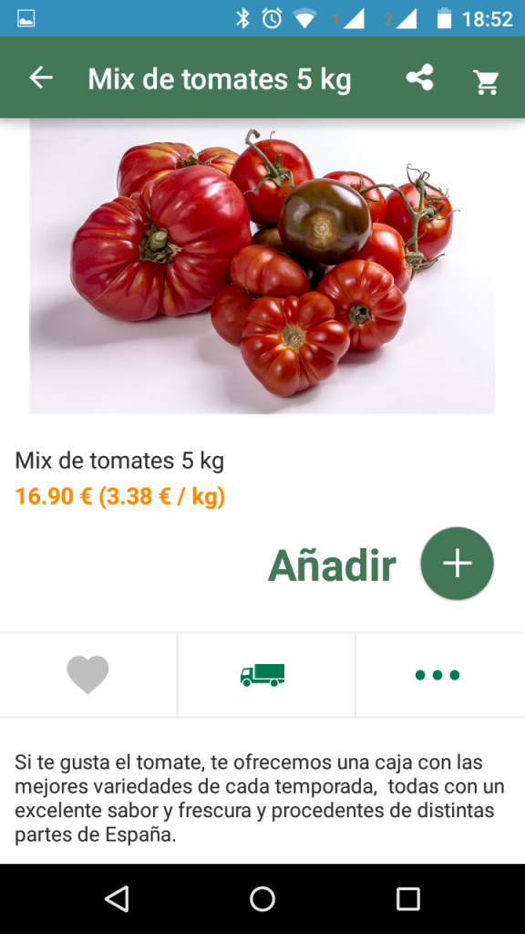 catálogo de productos de mentta