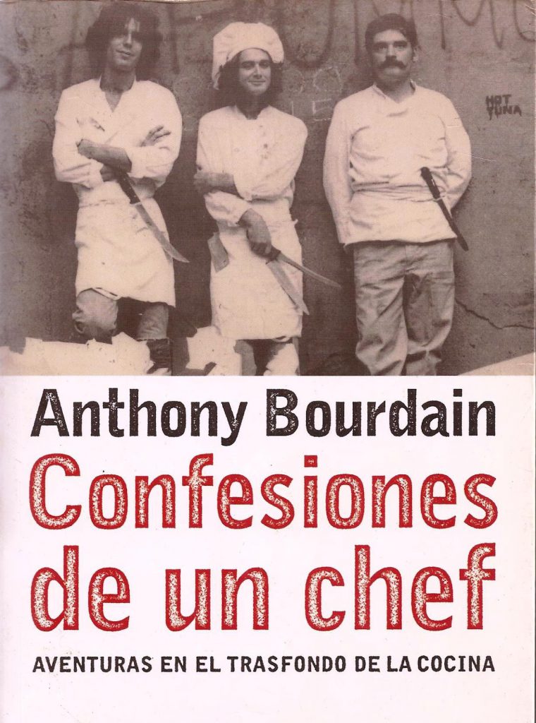 Literatura gastronómica:Confesiones de un chef