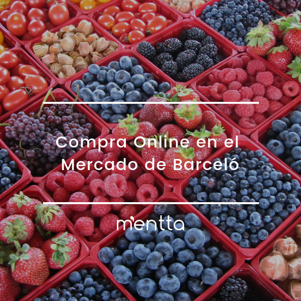 Alimentos que puedes comprar online en el Mercado de Barceló