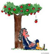 Propiedades de las manzanas. Newton