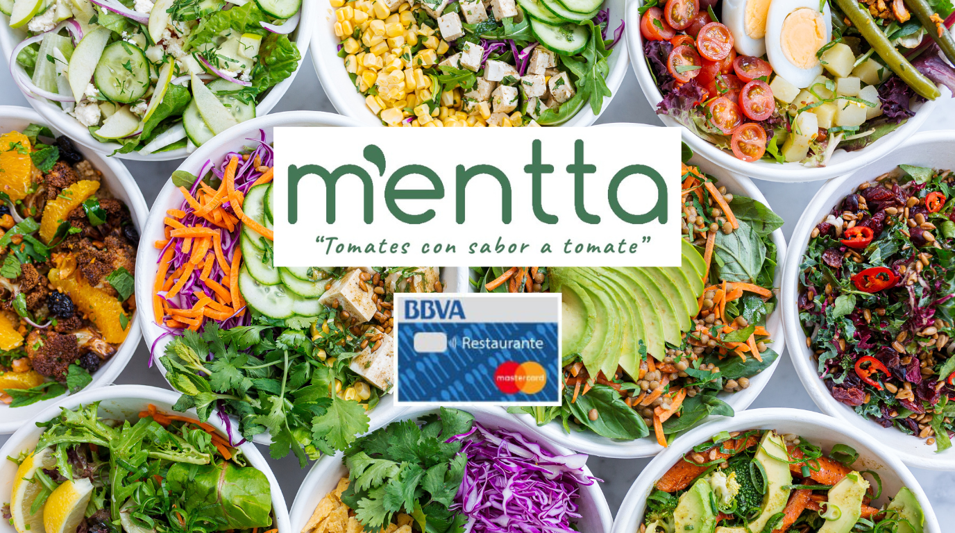 ¡Utiliza tus tickets o tarjeta BBVA restaurante en mentta! (2022)