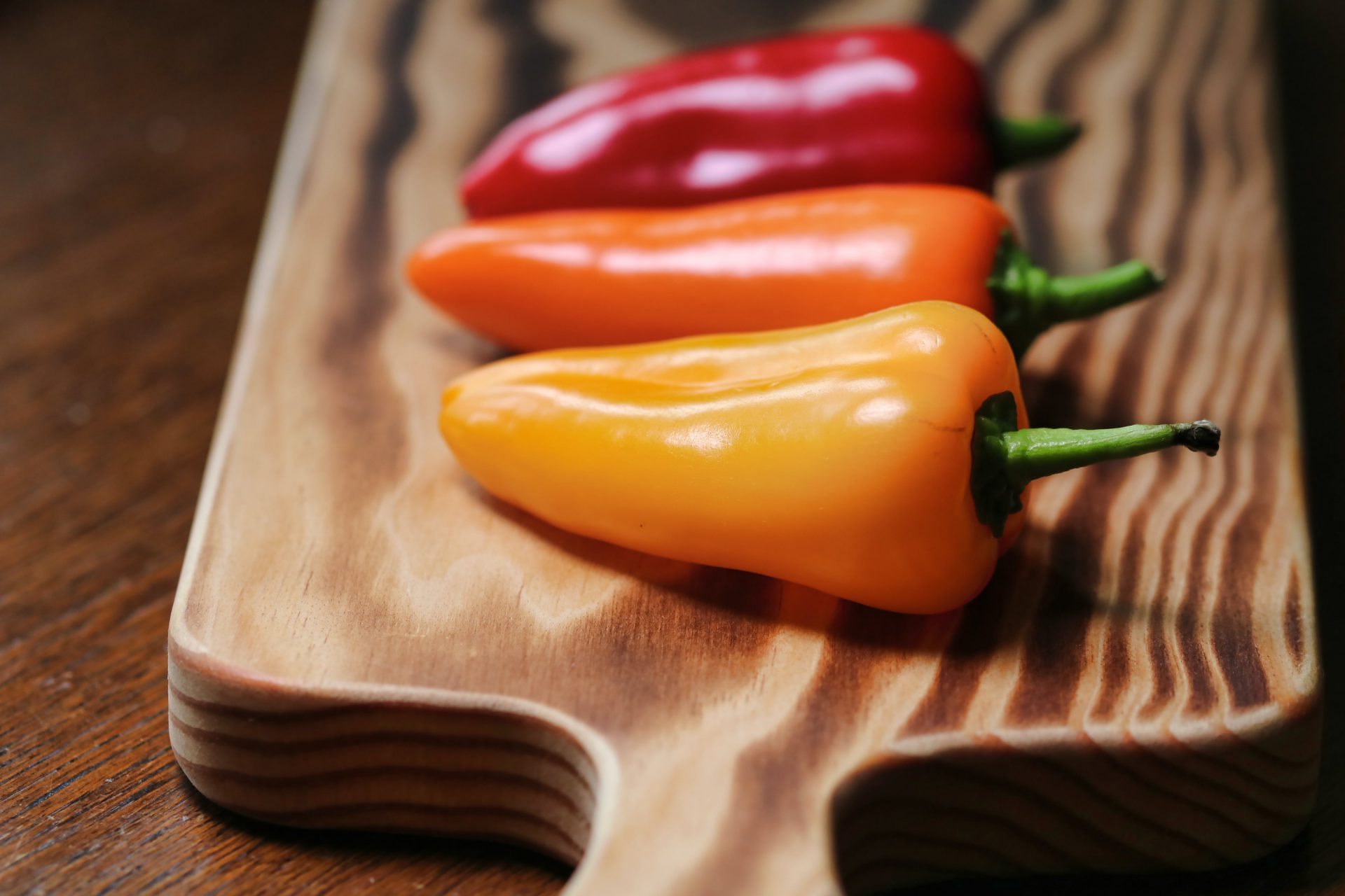 What are the different types of peppers?
