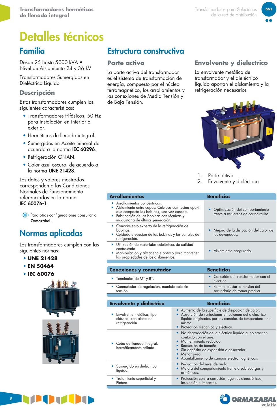Imagen de la empresa Ormazábal Cotradis Transformadores a la que se le ofrecen los descuentos
